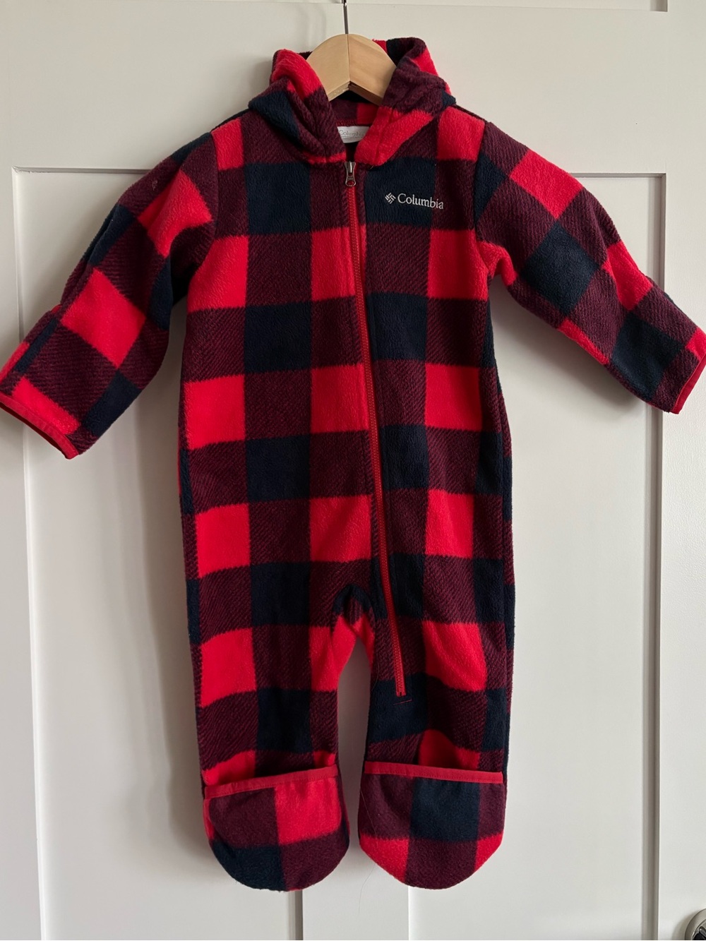 Columbia Fleece Bunting Suit 12-18M